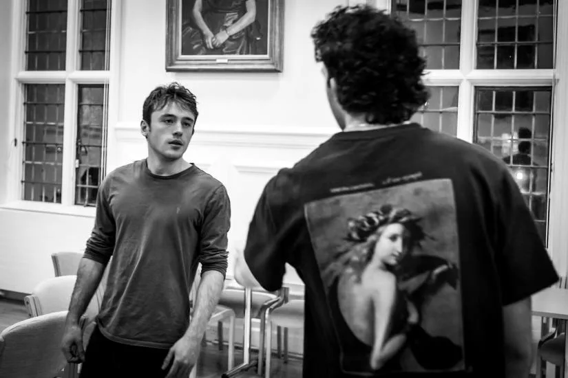 Rehearsal photo: The Marlowe Society’s Romeo and Juliet is at Cambridge Arts Theatre until Saturday, February 3.