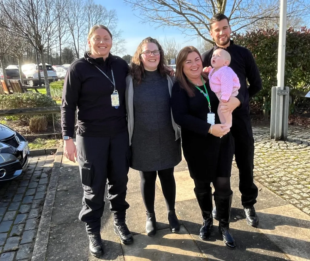 L to R: Barbara, Laura, Hannah, Ivy, and George. PHOTO: Cambridgeshire police 