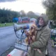 Camp Beagle wishes to close down MBR Acres, a huge beagle breeding factory near Huntingdon, which supplies about 2,000 puppies a year to toxicology testing laboratories across the UK. Above is John Curtin who has been banned from the area. PHOTO: Camp Beagle