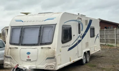 Police revealed that the Cottenham caravan was discovered whilst South Cambs Neighbourhood Policing Team (NPT) were searching for a wanted man.