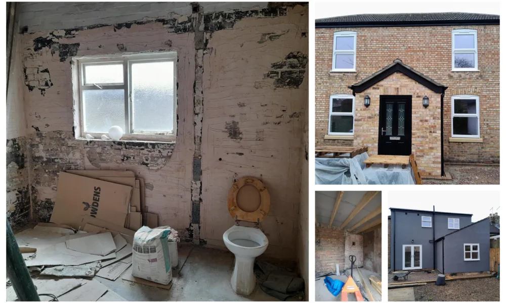 Fenland Council worked with the owner to modernise this home, built circa 1904. It required total refurbishment but is almost ready to go back on the housing market after two years sat empty