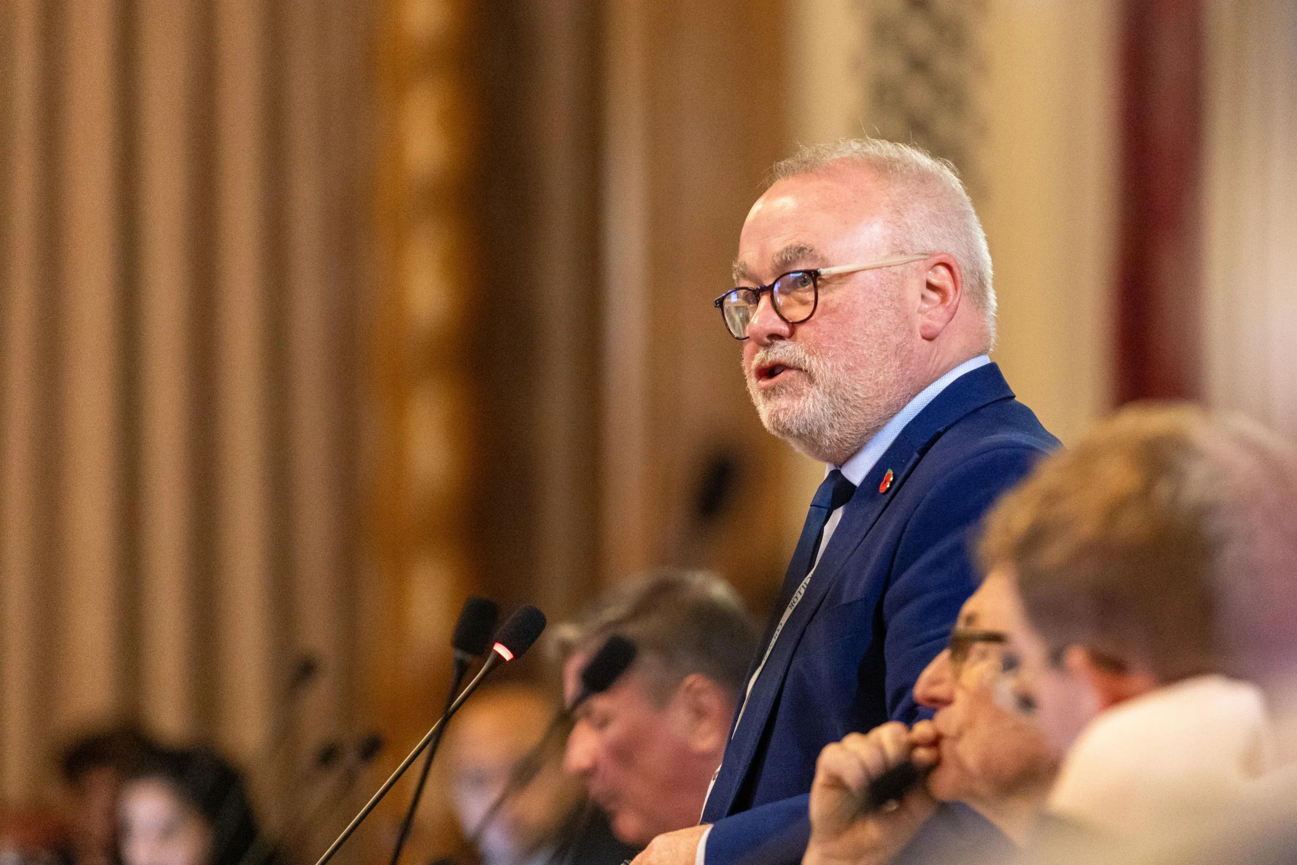 Cllr Wayne Fitzgerald: ‘Let me reiterate I / we the Conservatives had started to develop plans to replace the regional pool with a new pool and leisure facility some time ago’ PHOTO: Terry Harris