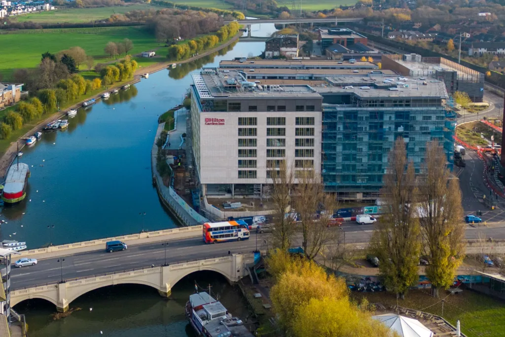 Peterborough Hilton Garden Hotel, Fletton Quays, Peterborough Picture by Terry Harris.