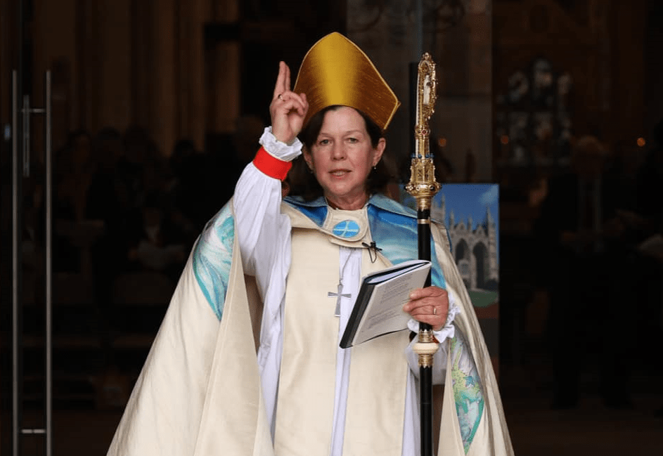 The 39th Bishop of Peterborough is the Right Reverend Debbie Sellin. Bishop Debbie was installed at a service in Peterborough Cathedral on 3 March 2024