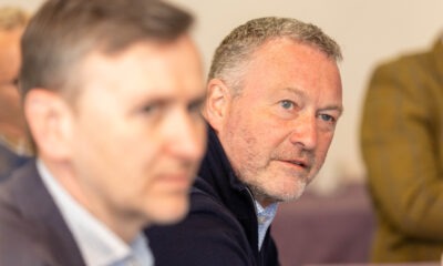 Steve Reed OBE MP, Shadow Secretary of State for Environment, Food and Rural Affairs and Andrew Pakes, Labour’s candidate for Peterborough visit Park Farm Thorney. Picture by Terry Harris