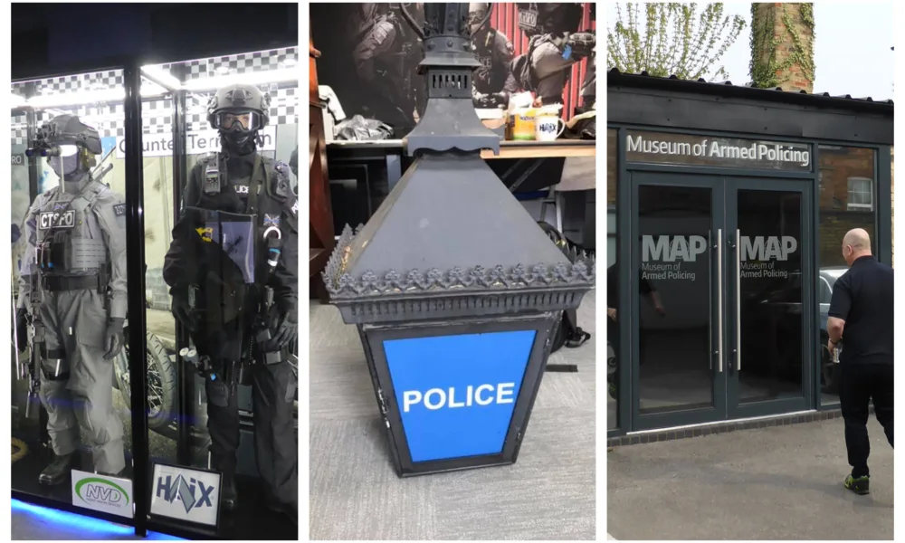 The Museum of Armed Policing was housed in the former police station at Chatteris, but the town council has been told it has closed