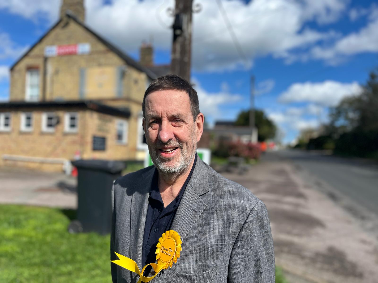 Cllr James Catmur said: ‘I am so proud that the residents of the ward, where I have lived for 27 years, have put their faith and trust in me’.