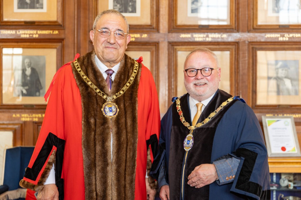 Mayor Marco Cereste with his deputy Wayne Fitzgerald. PHOTO: Terry Harris