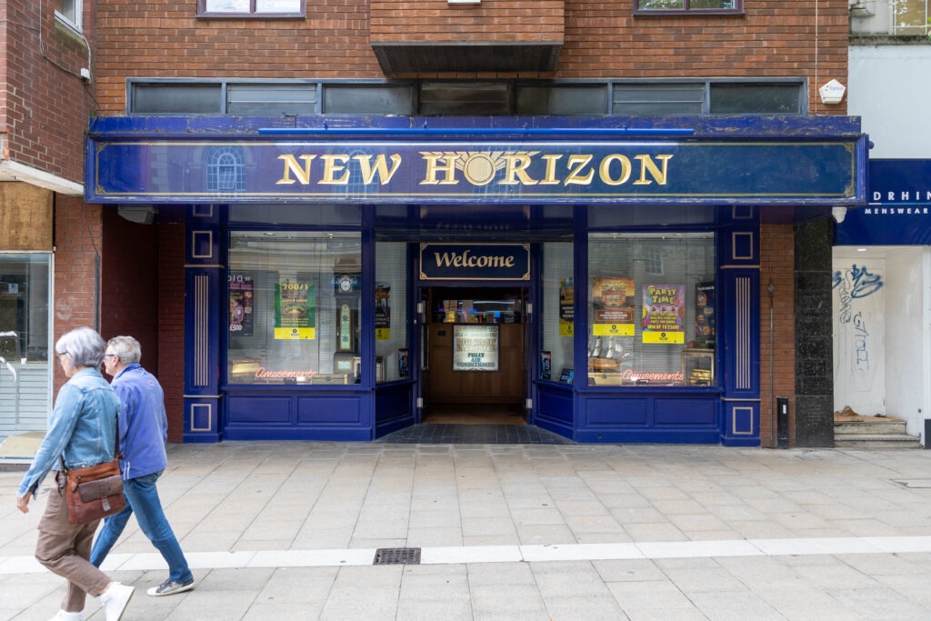 ‘No more gambling shops - it is time to stop the rot and take back control of our city centre,’ says Andrew Pakes, Labour candidate for Peterborough at the General Election. Above: Part of our journey through the city spotting betting shops and slot arcades. PHOTO: Terry Harris