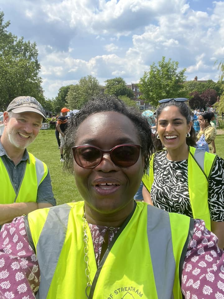 Cllr Marianna Masters, Parliamentary candidate for St Neots and Mid Cambridgeshire, pictured with London Mayor Sadiq Khan 