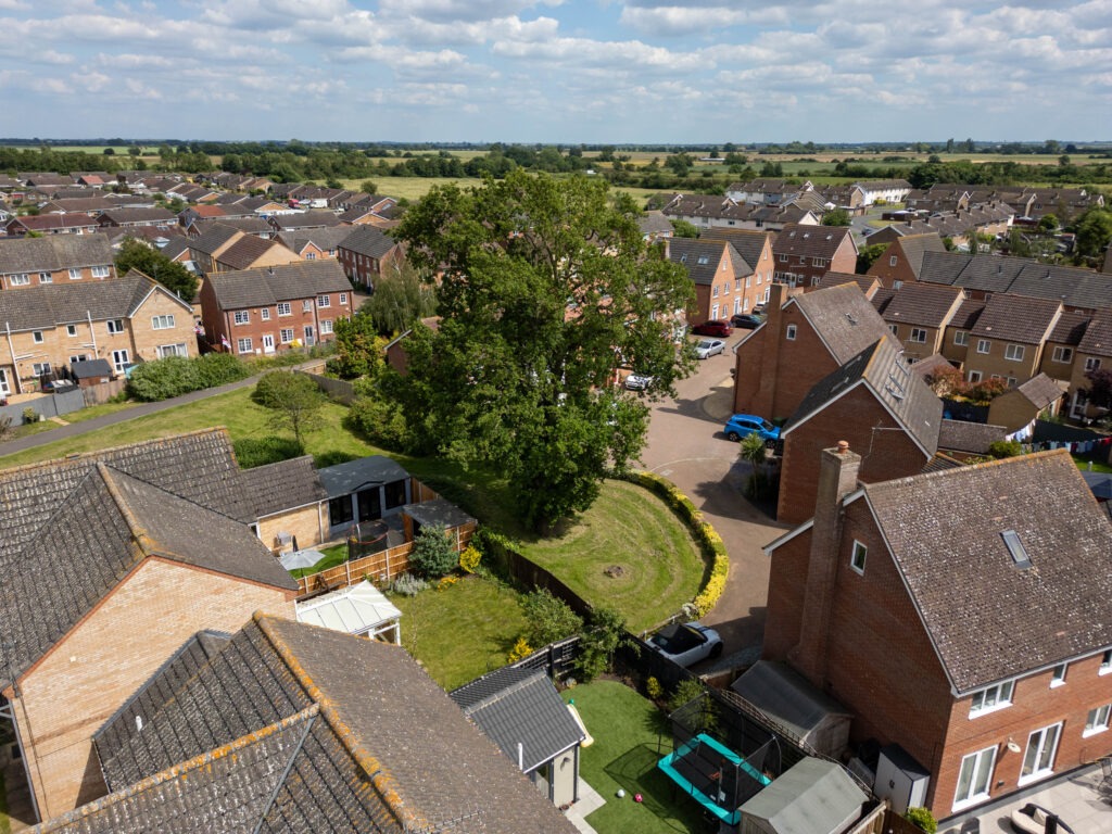 Residents and even the town council fought to persuade Fenland District Council to refuse its own application to fell a 50- to 60-year-old protected oak tree off Bridle Close, Chatteris. PHOTO: Terry Harris