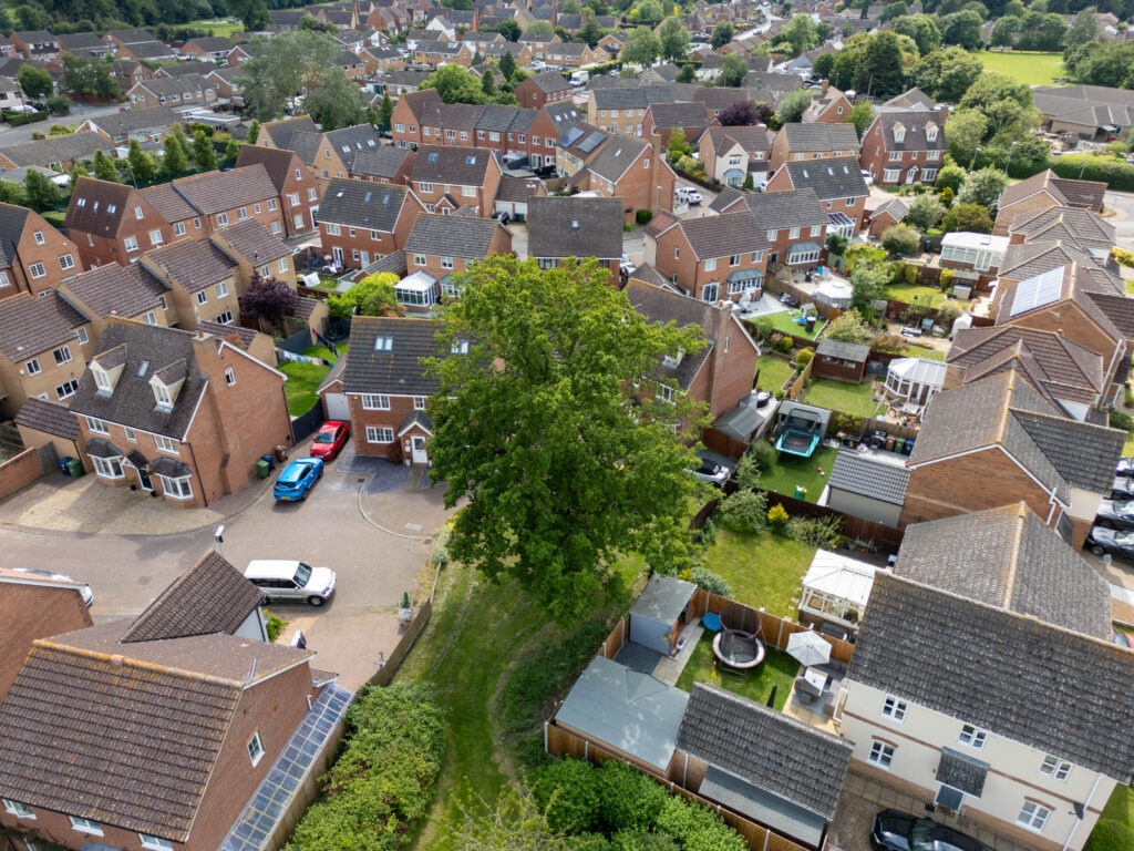 Residents and even the town council want Fenland District Council to refuse its own application to fell a 50- to 60-year-old protected oak tree off Bridle Close, Chatteris. PHOTO: Terry Harris 