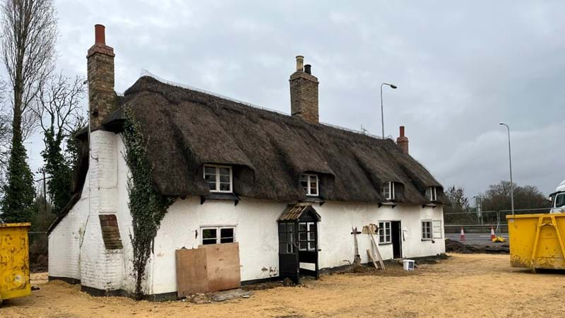 Historically Brook Cottages are known to be a pair of cottages dating to the 18th century