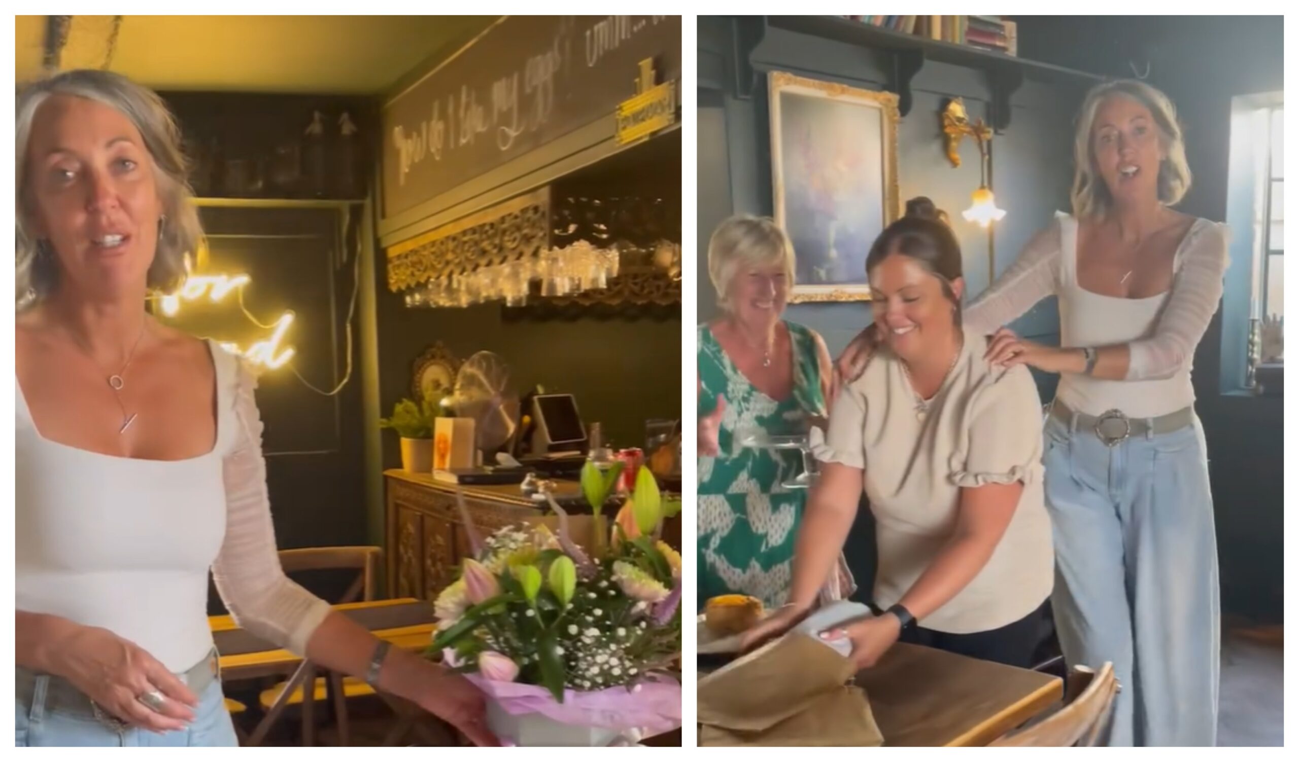 “Well, the end to a very short era … it’s been an emotional day,” Dotty Blakey said on her final day running a popular tea room at Friday Bridge