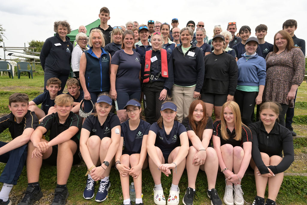 His Royal Highness The Duke of Gloucester, accompanied by the Lord Lieutenant of Cambridgeshire Julie Spence, enjoyed a visit to the Isle of Ely Rowing Club. PHOTO: Rob Morris 