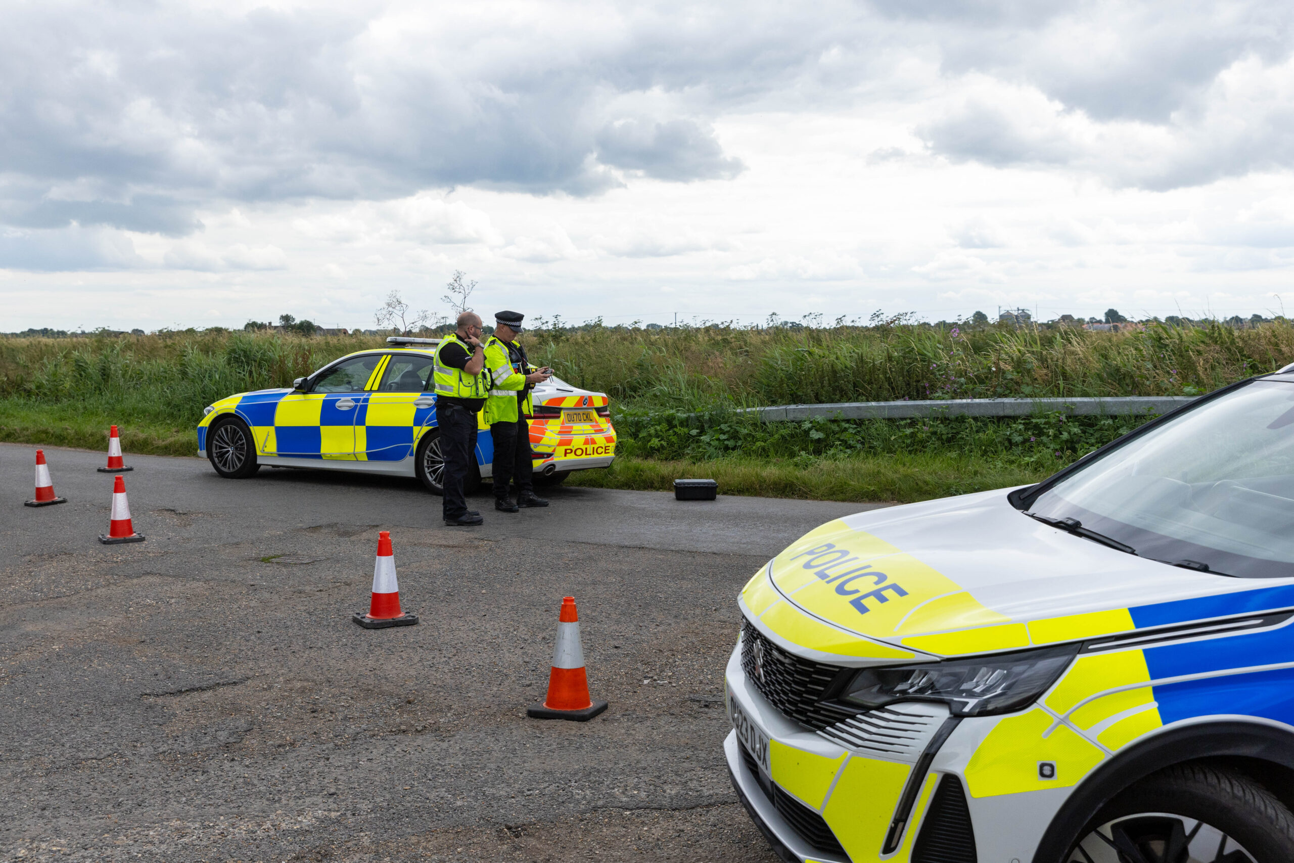 The bodies of John and Barbara Nicholls were recovered from the 20ft river at March. Police confirmed there were no suspicious circumstances; their inquests opened yesterday. PHOTO: Terry Harris for CambsNews