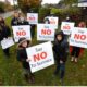 Say NO to Sunnica campaign group has mounted a massive effort to stop the solar farm PHOTO: Say NO to Sunnica