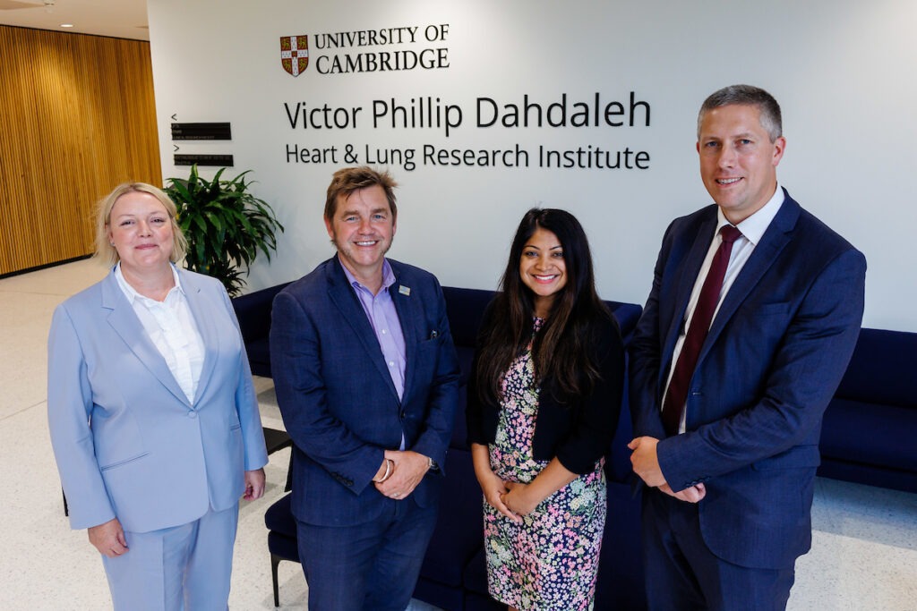 Mayor drops in on ‘ground breaking research and discovery’ at Cambridge Biomedical Campus